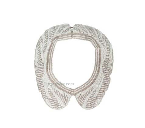 Colletto con strass