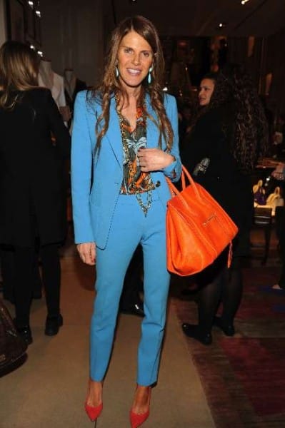 Anna Dello Russo al Fuorisalone 2012 Tod's