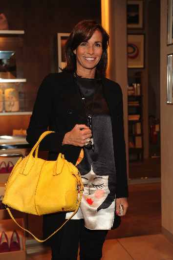Cristina Paroda all'evento Tod's