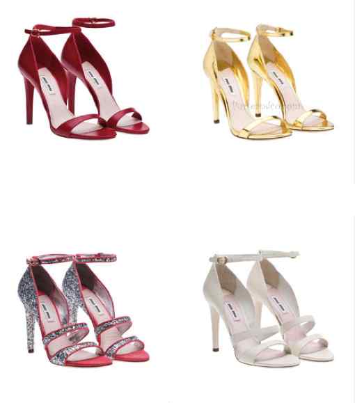 Sandali Miu Miu estate 2012