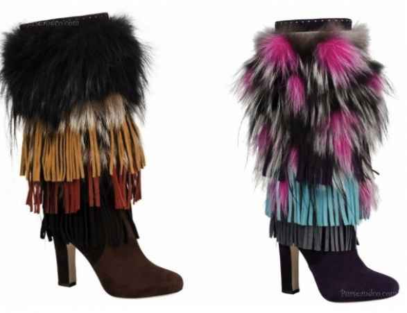 Stivali con tacco Jimmy Choo