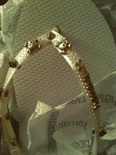 Infradito Havaianas borchie teschi