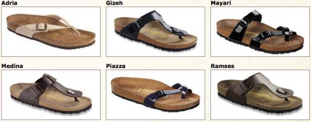 Infradito Birkenstock 2012