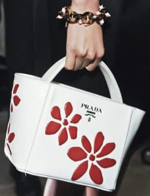 Borsa Prada primavera estate 2013 piccola bianca