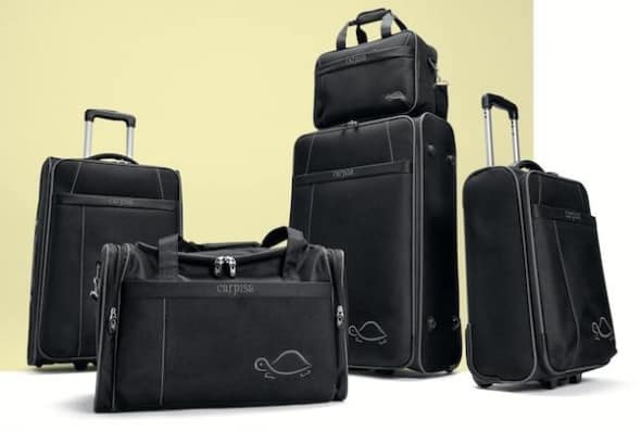 Carpisa trolley prezzi set nero tela