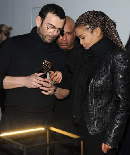 Janet Jackson da Sergio Rossi Milano