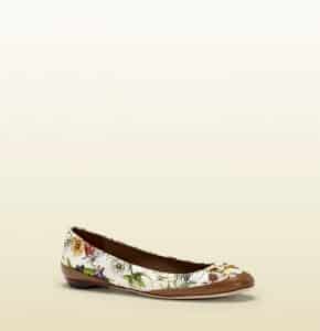 ballerine floreali gucci 