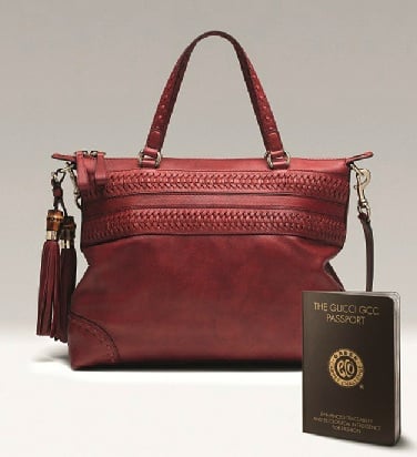 Gucci borse in pelle Zero Deforestazione