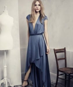 catalogo h&m donna primavera estate 2013 abito satin