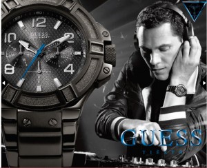 guess orologi primavera estate 2013 tiesto
