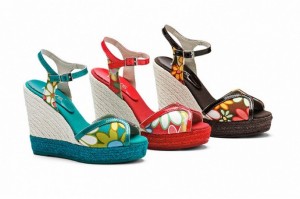 scarpe keys primavera estate 2013 zeppe fiori
