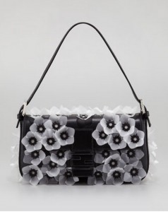 borse fendi autunno inverno 2013 2014 baguette fiori