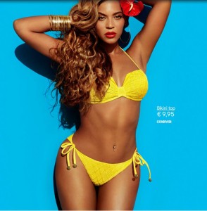 costumi hm beyonce estate 2013 bikini giallo