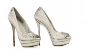 scarpe da sposa loriblu primavera estate 2013 scarpe open toe borchie e strass