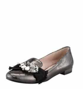 scarpe miu miu autunno inverno 2013 2014 ballerina gioiello