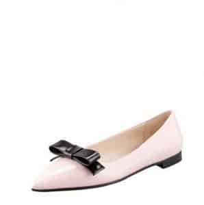 scarpe prada autunno inverno 2013 2014 rosa con fiocco