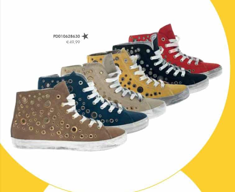 Sneakers Primadonna Collection con borchie