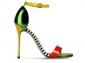 scarpe sergio rossi estate 2013 color flash multicolor