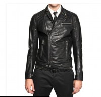 abbigliamento uomo anni 50 dsquared primavera estate 2014 giubbotto di pelle