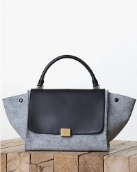 borse celine autunno inverno 2013 2014 trapezio feltro