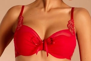 chantelle intimo reggiseni 2013 rosso