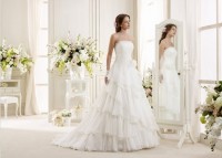 collezione abiti da sposa colet 2014 abito balze