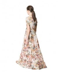 collezione abiti lunghi estivi 2013 zara fiori