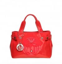 collezione borse armani jeans autunno inverno 2013 2014 rosso