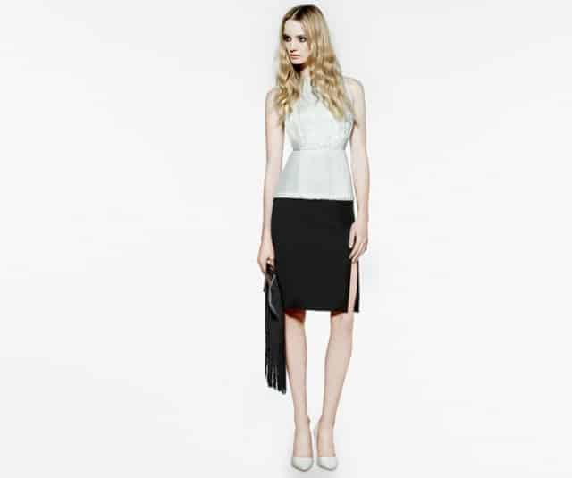 collezione moda mango autunno inverno 2013 2014 top e gonna