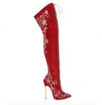 collezione scarpe casadei autunno inverno 2013 2014 stivali beyoncee ricami