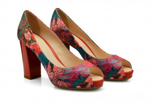 scarpe hogan prezzi ufficiali 2013 decollete open toe floreale