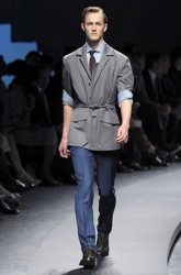 sfilata ermenegildo zegna milano fashion week primavera estate 2014 trench