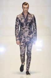 sfilata gucci primavera estate 2014 completo floreale