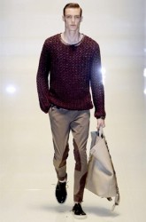 sfilata gucci primavera estate 2014 maglione traforato