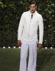 sfilata moncler gamme bleu uomo primavera estate 2014 giubbotto