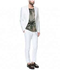 vestiti uomo estate 2013 completo bianco zara