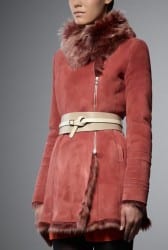 abbigliamento patrizia pepe autunno inverno 2013 2014 montone rosso