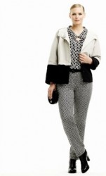 collezione marina rinaldi autunno inverno 2013 2014 pantaloni fantasia