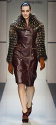 collezione moda elena miro autunno inverno 2013 2014 cappotto pelliccia