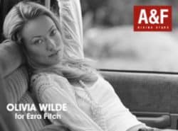 modelli famosi Abercrombie e Fitch Olivia Wilde