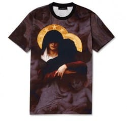 t-shirt uomo givenchy autunno inverno 2013 2014 madonna