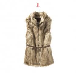 zara kids autunno inverno 2013 2014 bambina smanicato pelliccia
