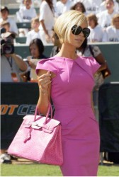 Victoria Beckham con la Birkin Hermes