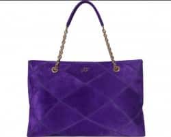 borse Roger Vivier autunno inverno 2013 2014 borsa media prismick viola