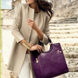 borse autunno inverno 2013 2014 Carpisa handbag viola