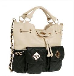 handbak kocca bianco nero autunno inverno 2013 2014