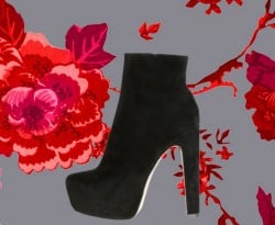 catalogo fornarina autunno inverno 2013 2014 scarpe stivaletto scamosciato