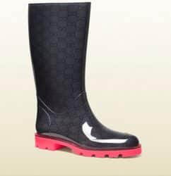 stivali di gomma Gucci autunno inverno 2013 2014