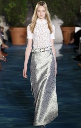 abbigliamento Tory Burch primavera estate 2014 gonna lunga