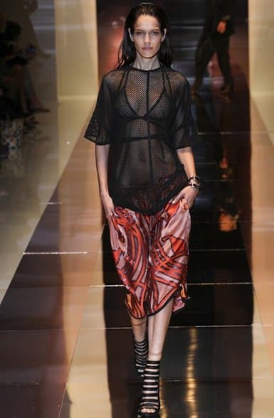 moda Gucci primavera estate 2014